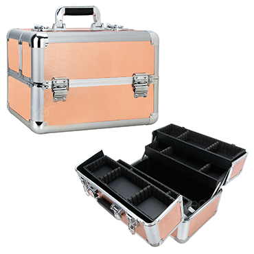 Rose Gold Makeup Case