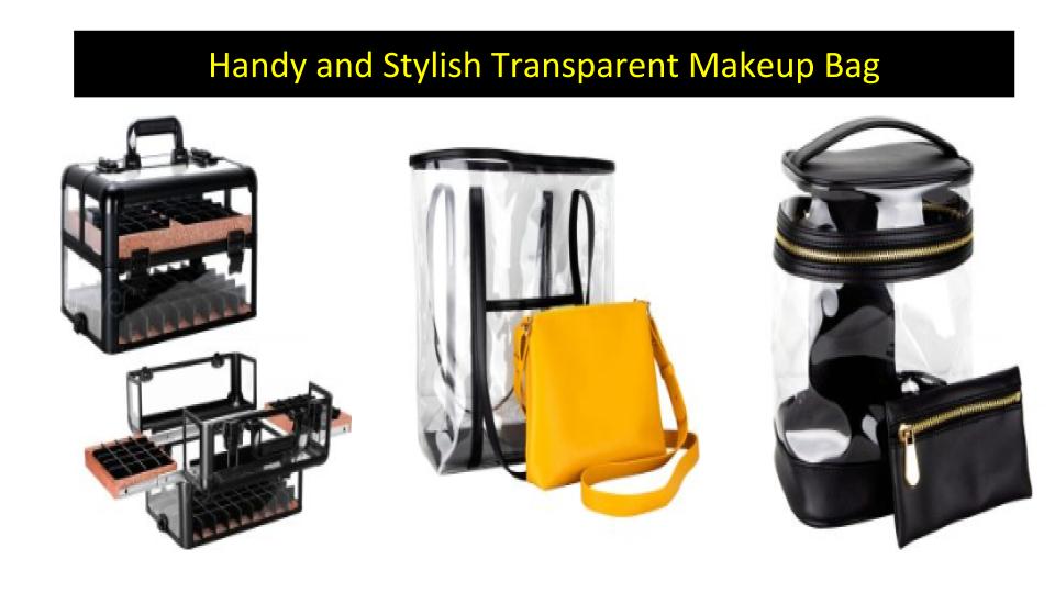 Transparent Makeup Bags