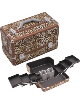 leopard print makeup case