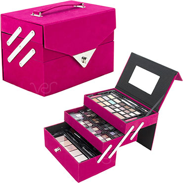 pink makeup case for makeup pallet