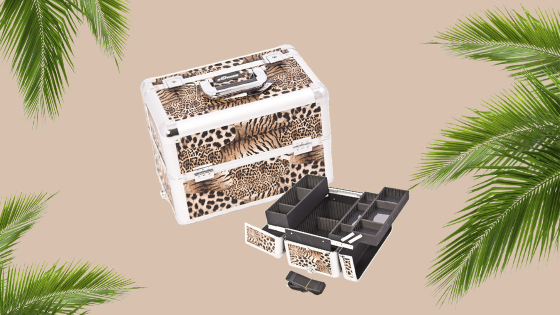 animal print makeup cases